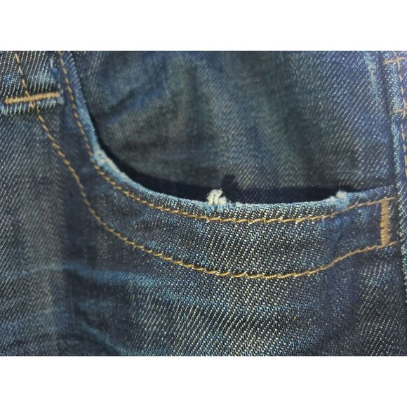 Womens Calvin Klein Dark Wash Lean Boot Cut Jeans Size 32/14. - Picture 7 of 11